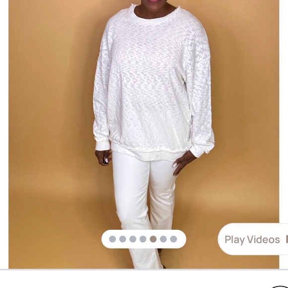 POL Off-White Textured Sweater - Picture 2 of 4